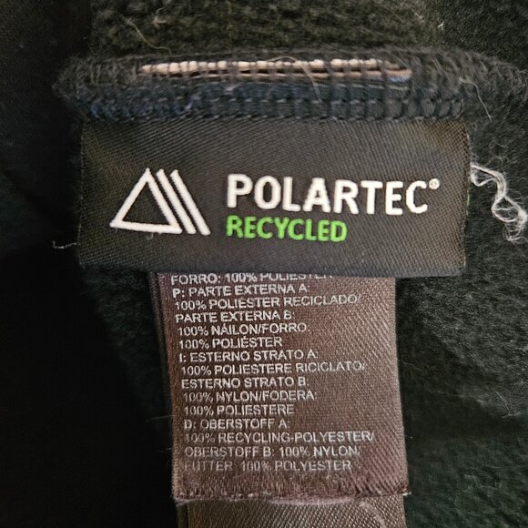 The North Face Jacket Women's Size S/p Denali Polartec Recycle Fleece Black/Pink - Picture 10 of 11